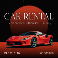 Lux Car Rental Instagram post Image Preview