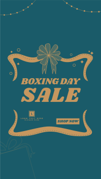 Boxing Day Sale Facebook Story Design