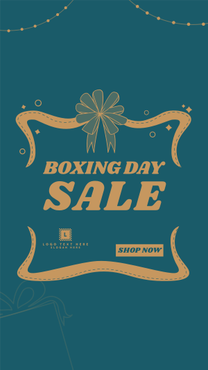 Boxing Day Sale Facebook story Image Preview