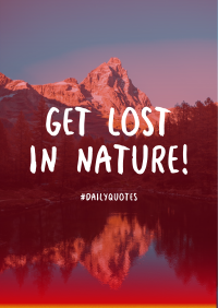 Get Lost In Nature Flyer Image Preview