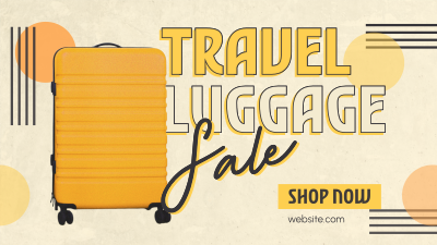 Travel Luggage Discounts Facebook event cover Image Preview