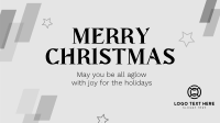 Christmas Greeting Facebook Event Cover Design