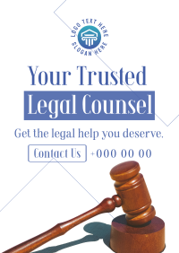 Trusted Legal Counsel Flyer Image Preview