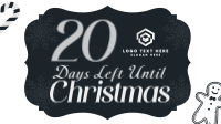 Festive Christmas Countdown Animation Preview