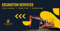 Excavation Services List Facebook Ad Design