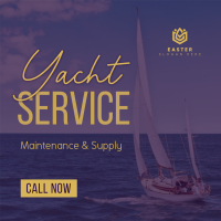 Yacht Maintenance Service Instagram Post Image Preview