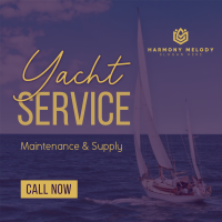 Yacht Maintenance Service Instagram post Image Preview