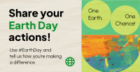 Earth Day Action Facebook Ad Design