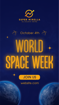 World Space Week Facebook Story Image Preview