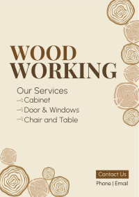 Woodworking Flyer Image Preview