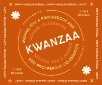 Kwanzaa Festival Facebook Post Design