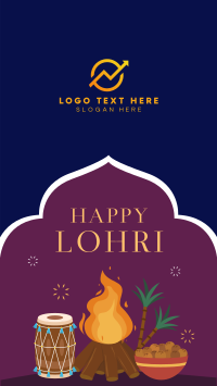 Magical Lohri Instagram story Image Preview