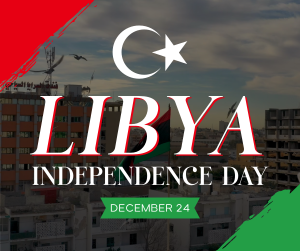 Libya National Day Facebook post Image Preview