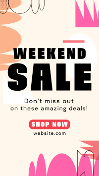 Weekend Sale TikTok Video Image Preview