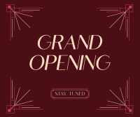 Elegant Opening Announcement Facebook post Image Preview