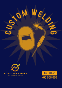 Custom Welding Flyer Image Preview
