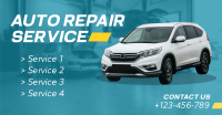 Auto Repair Service Facebook Ad Image Preview