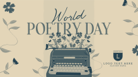 Vintage World Poetry Animation Image Preview