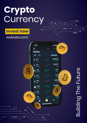 Cryptocurrency Investment Flyer Image Preview