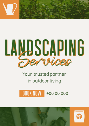 Landscape Garden Service Poster Image Preview