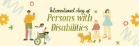 Persons with Disability Day Twitter Header Image Preview