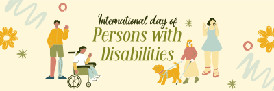 Persons with Disability Day Twitter header (cover) Image Preview