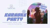 Karaoke Party Hours Animation Image Preview