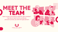 Modern Quirky Meet The Team Animation Preview