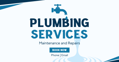 Home Plumbing Services Facebook ad Image Preview