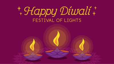 Happy Diwali Facebook event cover Image Preview