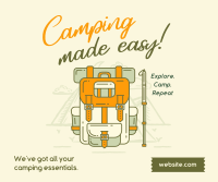 Camping made easy Facebook post Image Preview