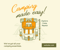 Camping made easy Facebook Post Image Preview