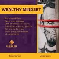 Wealthy Mindset Instagram post Image Preview