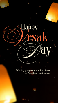 Lantern Vesak Day Instagram Reel Image Preview