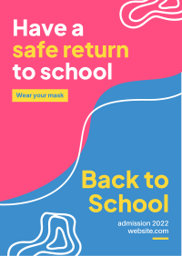 Safe Return To School Flyer Design