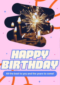 Birthday Celebration Poster Image Preview