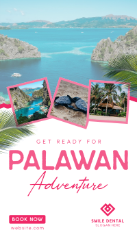 Palawan Adventure Facebook story Image Preview