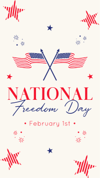 Freedom Day Festivities Instagram Story Design