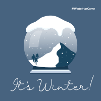 It's Winter! Instagram post Image Preview