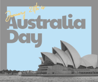 Newspaper Australia Day Facebook post Image Preview
