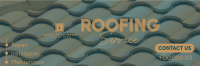 Modern Roofing Twitter header (cover) Image Preview