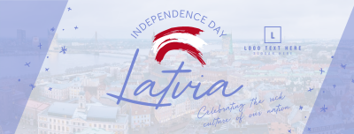 Latvia Independence Day Facebook cover Image Preview