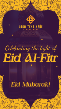 Eid Al Fitr Lantern Instagram reel Image Preview