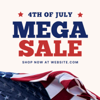 Fourth of July Sale Instagram post Image Preview