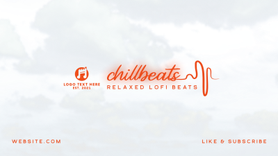 Chill Beats YouTube Banner Image Preview