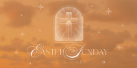 Holy Easter Twitter Post Design