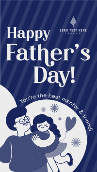 Father's Day Greeting Instagram reel Image Preview