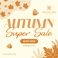 Autumn Season Sale Instagram Post Design