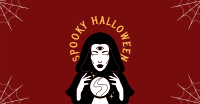 Spooky Witch Facebook Ad Design