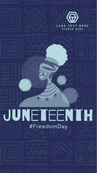 Celebrating Juneteenth TikTok video Image Preview